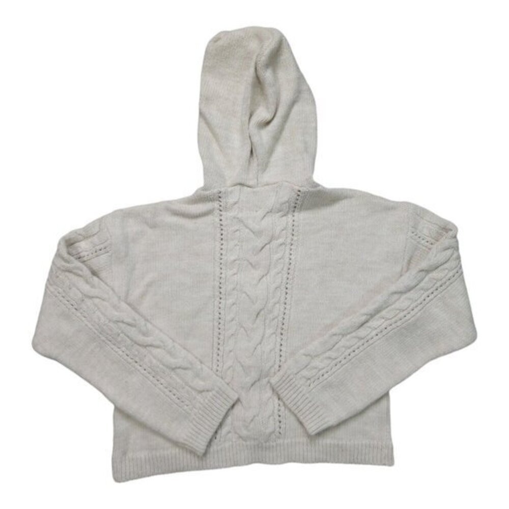 New Urban Outfitters Cropped Cardigan Toggle Cable Knit Womens Medium‎ - Picture 2 of 9